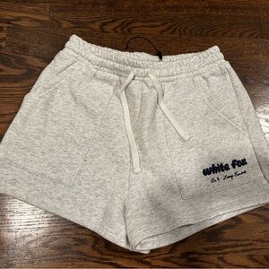 White Fox Women's Gray Shorts